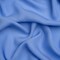 1 Yard Luxury Silk Double Georgette Fabric Regatta Blue Lightweight Draping, 44 Inches Width